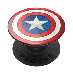 Picture of POPSOCKET CAPTAIN AMERICA SHIELD ICON BK BK 