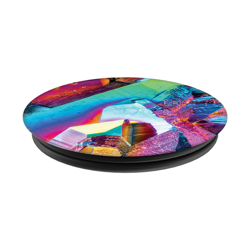 Picture of POPSOCKET RAINBOW GEM (GLOSS) BK BK