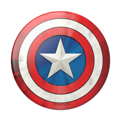 Picture of POPSOCKET CAPTAIN AMERICA SHIELD ICON BK BK 