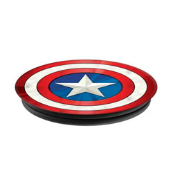 Picture of POPSOCKET CAPTAIN AMERICA SHIELD ICON BK BK 