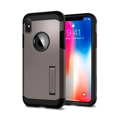 Picture of SPIGEN IPHONE XS MAX TOUGH CASE ARMOR GUNMETAL 