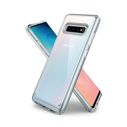 Picture of SPIGEN SAMSUNG GALAXY S10 ULTRA HYBRID CRYSTAL CLEAR CASE 