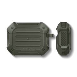 Picture of SPIGEN AIRPODS PRO THOUGH ARMOR MILITARY GREEN