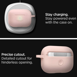 Picture of SPIGEN AIRPODS PRO SILICON CASE FIT PINK_ASD00535