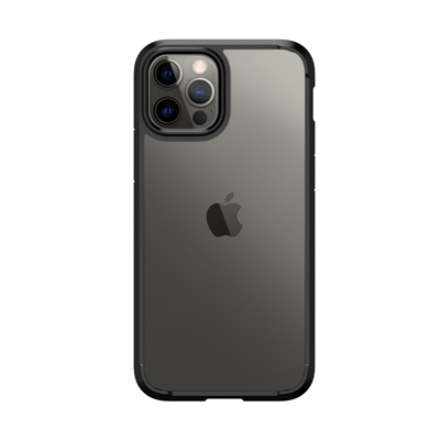Picture of SPIGEN IPHONE 12 PRO CRYSTAL HYBRID MATTE BLACK 