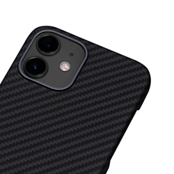 Picture of PITAKA ARAMID MAGEZ CASE FOR IPHONE 12 MINI BLACK/ GREY 