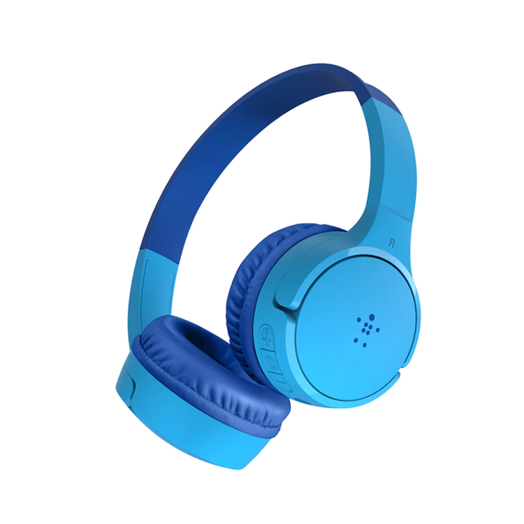 صورة BELKIN SOUNDFORM MINI WIRELESS ON-EAR HEAPHONE FOR KIDS-BLUE