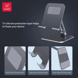 Picture of XUNDD FOLDING METAL HOLDER FOR PHONE AND TABLET