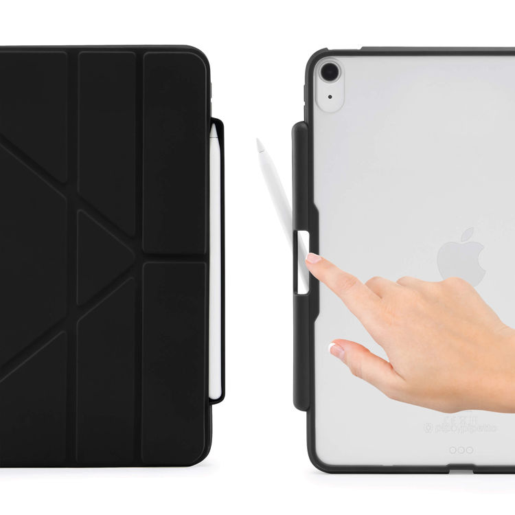 صورة iPad Mini (6th Gen) Origami Pencil Case - Black