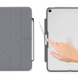 Picture of iPad Mini (6th Gen) Origami Pencil Case - Dark Grey