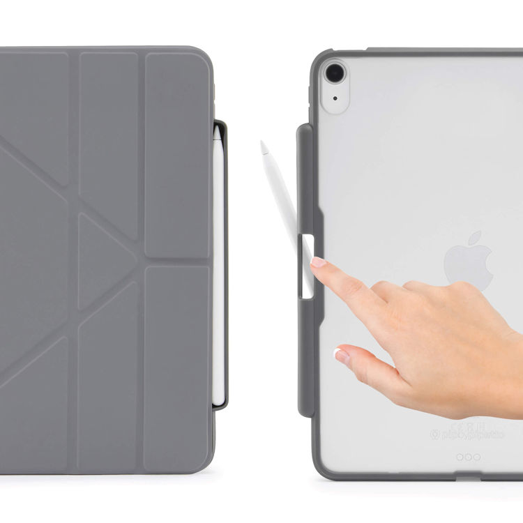 صورة iPad Mini (6th Gen) Origami Pencil Case - Dark Grey
