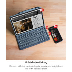 Picture of ZAGG - Pro Keys Wireless Keyboard and Detachable Case - Compatible with The Apple 10.9" iPad Air (4th Gen)