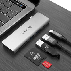 Picture of ADAM 5 IN 1 MULTIPORT ADAPTER USB-C 5 IN 1 CARD READER HUB