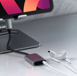 Picture of Satechi USB-C to 3.5mm Audio & PD Adapter - Space Gray