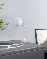 Picture of Anker PowerPort PD+ 2 35W (20W PD+15W) - White (A2636K21)