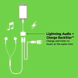 Picture of BELKIN LIGHTNING AUDIO+CHARGE ROCKSTAR FOR IPHONE /IPAD