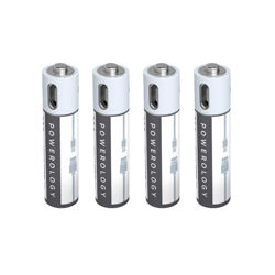 Picture of Powerology USB Rechargeable Lithium-ion Battery AA ( 4pcs/pack )