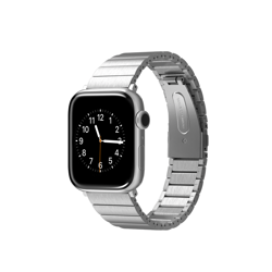 Picture of Viva Madrid Lavier Metal Watch Strap Compatible for Apple Watch 42/44MM_Silver