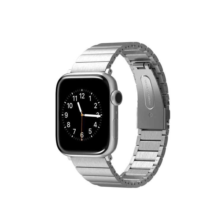 صورة Viva Madrid Lavier Metal Watch Strap Compatible for Apple Watch 42/44MM_Silver