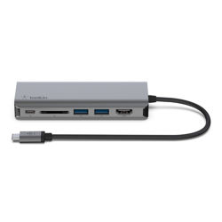 Picture of BELKIN CONNECT USB-C 6 IN 1 MULTIPORT ADAPTER-GREY