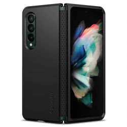 Picture of Spigen Galaxy Z Fold 3 Case Tough Armor Black_ACS03077