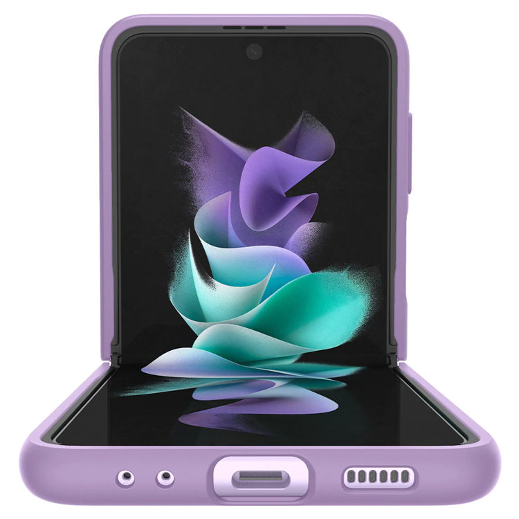 صورة Spigen Galaxy Z Flip 3 Case Thin Fit Shiny Lavender_ACS03081