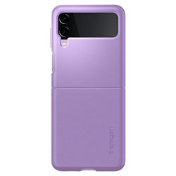 Picture of Spigen Galaxy Z Flip 3 Case Thin Fit Shiny Lavender_ACS03081