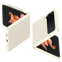 Picture of Spigien Galaxy Z Flip 3 Case AirSkin Shiny Cream_ACS03409