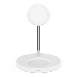 Picture of BELKIN BOOST CHARGE PRO 2 IN 1 WIRELESS CHARGER STAND WITH MAGSAFE