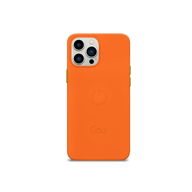 صورة Goui Magnetic Iphone 13 Pro  Cover_Tiger Orange