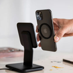 Picture of Mophie Snap+ Wireless Charging Stand 15W for iPhone , Smartphones  Qi-enabled Devices