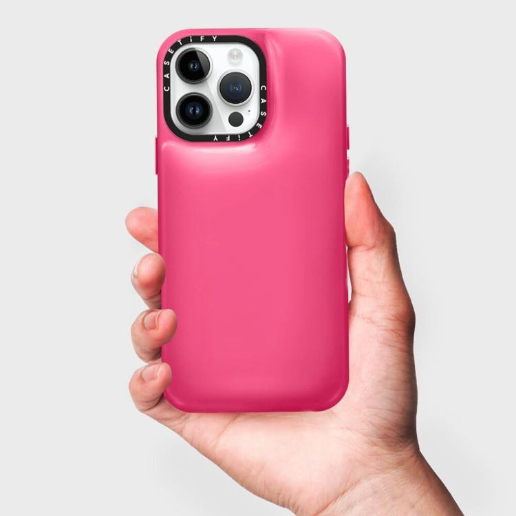 Picture of Casetify Pillow Case for iPhone 15 Pro Max (Berry Pink)