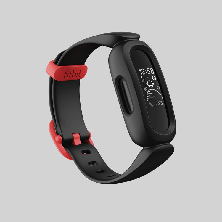Picture of Fitbit - Ace 3 Activity Tracker for Kids - Black/ Sport Red