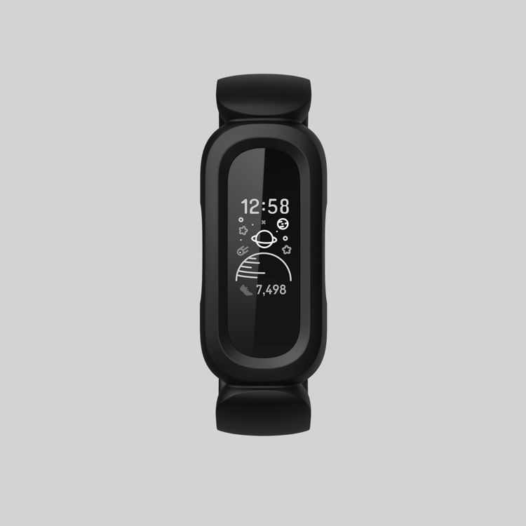 Picture of Fitbit - Ace 3 Activity Tracker for Kids - Black/ Sport Red