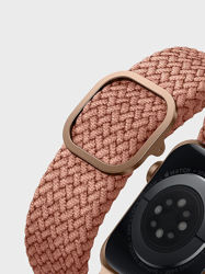 Picture of UNIQ ASPEN BRAIDED APPLE WATCH STRAP 41/40/38MM GRAPEFRUIT 
PINK 