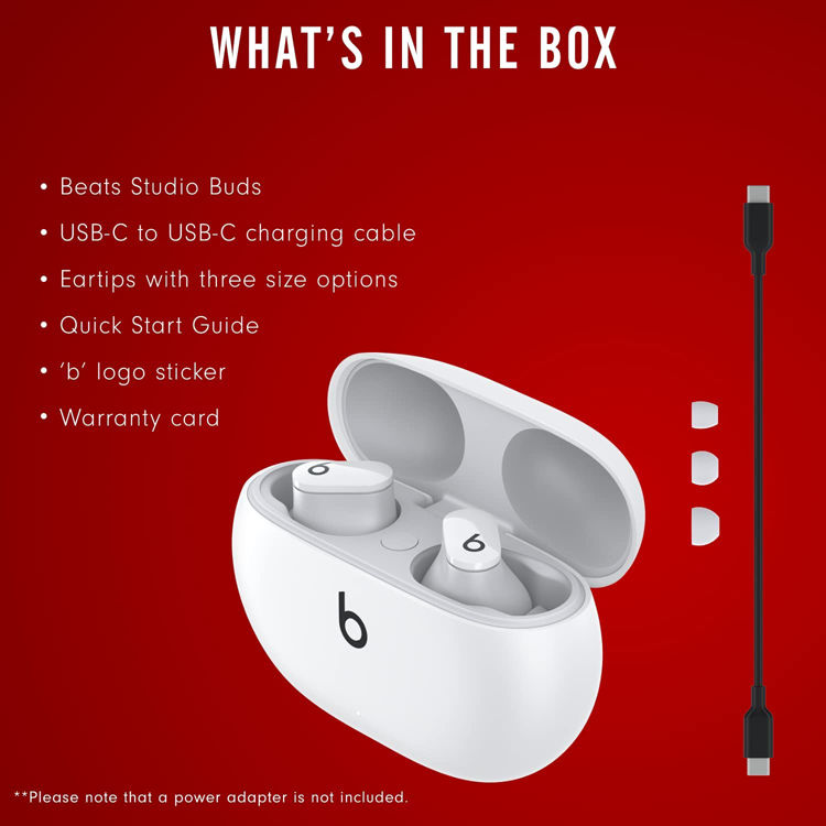 صورة Beats Studio Buds True Wireless Noise Cancelling Bluetooth Earbuds