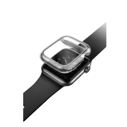 Picture of UNIQ GARDE HYBRID WATCH CASE WITH SCREEN PROTECTION 41MM  SMOKED (TINTED GREY)