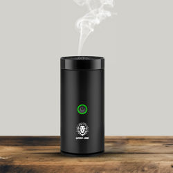 Picture of Green Lion Smart Bakhour Rechargeable Electric Car Incense Burner - Black