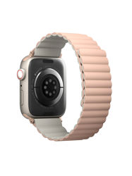 Picture of UNIQ REVIX REVERSIBLE MAGNETIC APPLE WATCH STRAP 41/40/38MM 
BLUSH (PINK/BEIGE)"