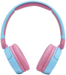 Picture of JBL Jr310BT Kids Wireless on-ear headphones - Light Blue Pink