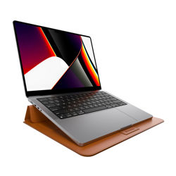 Picture of SwitchEasy - EasyStand Sleeve for Macbook Pro 16 (2021) - brown