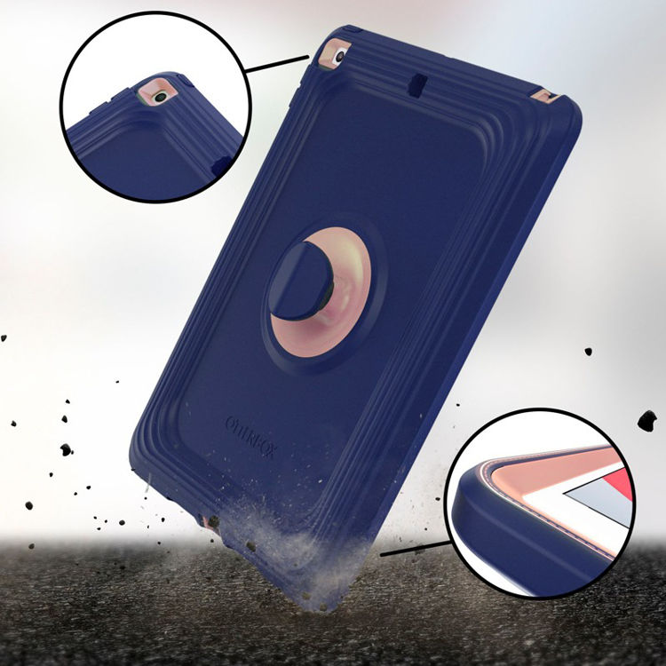 صورة Otterbox EZGrab Kids Education Cover + Stand for Apple iPad 10.2" 8th/7th gen Martian - Dark Blue