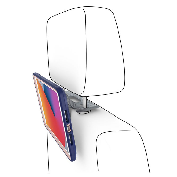 صورة Otterbox EZGrab Kids Education Cover + Stand for Apple iPad 10.2" 8th/7th gen Martian - Dark Blue