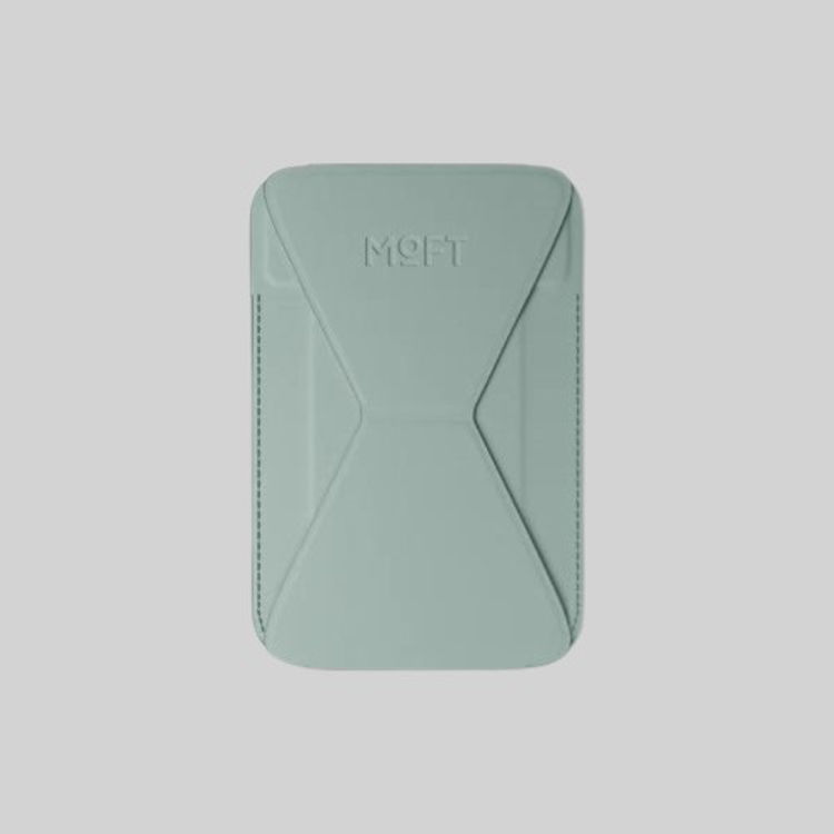 Picture of MOFT Snap-On iPhone Stand & Wallet (MOVAS) Seafoam