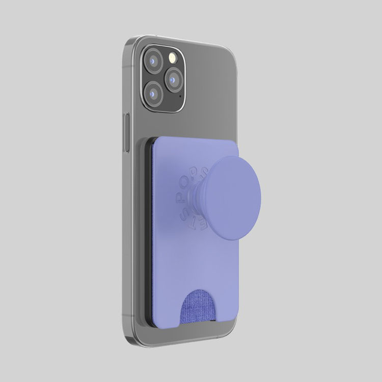 Picture of PopSockets PopWallet with PopGrip Cell Phone Grip & Stand with MagSafe
