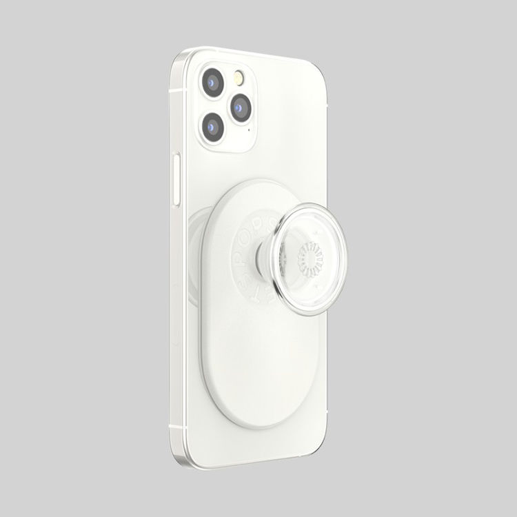 Picture of PopSockets White PopGrip For MagSafe