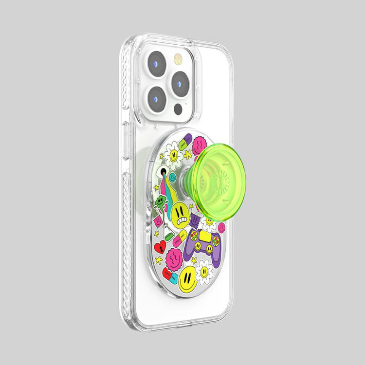 Picture of PopSockets PopGrip MagSafe – Bright Psych