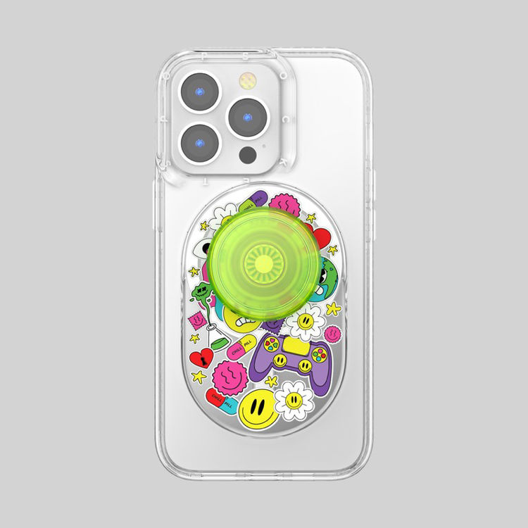 Picture of PopSockets PopGrip MagSafe – Bright Psych