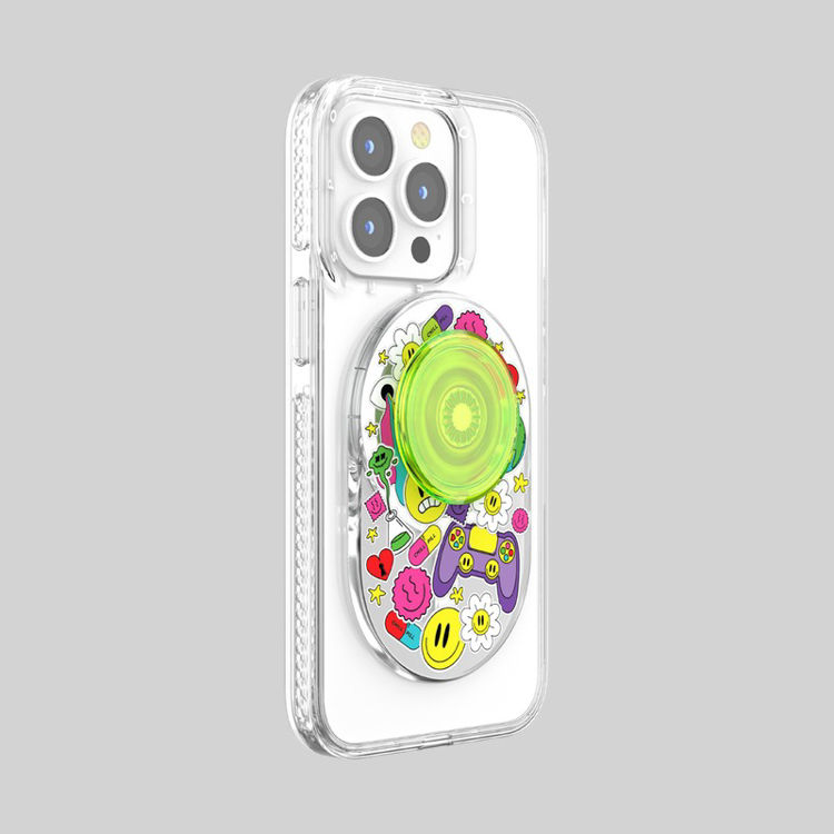 Picture of PopSockets PopGrip MagSafe – Bright Psych