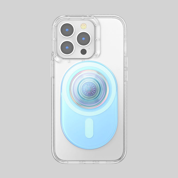 Picture of PopSockets PopGrip Magnetic Grip and Stand for MagSafe - Blue Opalescent